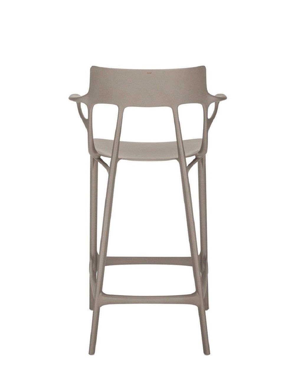 Kartell A.I. Stool Recycled - Grau - 65 cm--3