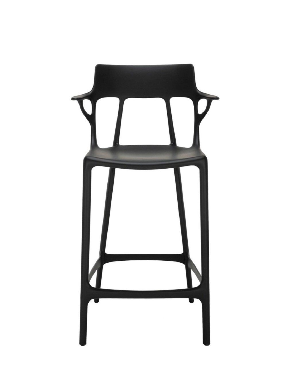 Kartell A.I. Stool Recycled - Schwarz - 65 cm--5