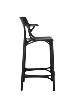 Kartell A.I. Stool Recycled - Schwarz - 65 cm--6