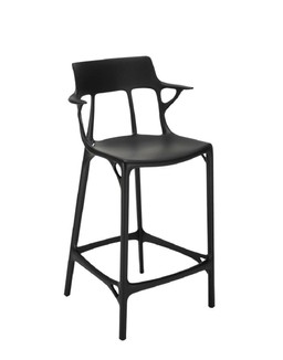 Kartell A.I. Stool Recycled - Schwarz - 65 cm--4