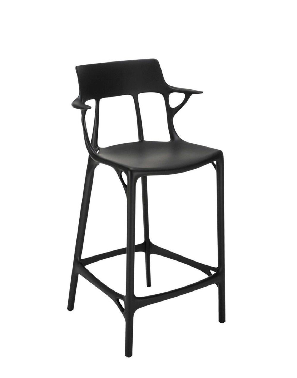 Kartell A.I. Stool Recycled - Schwarz - 65 cm--4