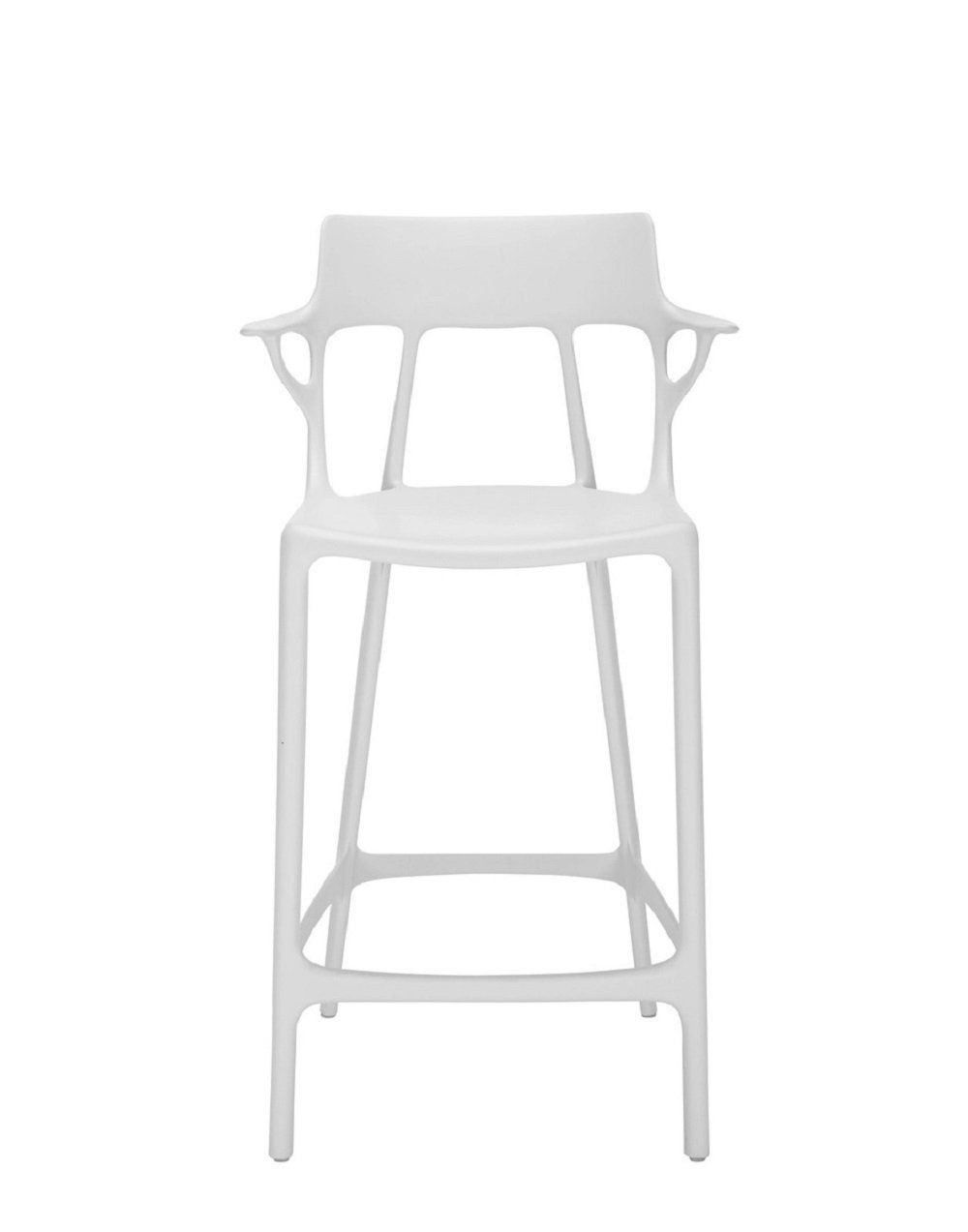 Kartell A.I. Stool Recycled - Weiss - 65 cm--9