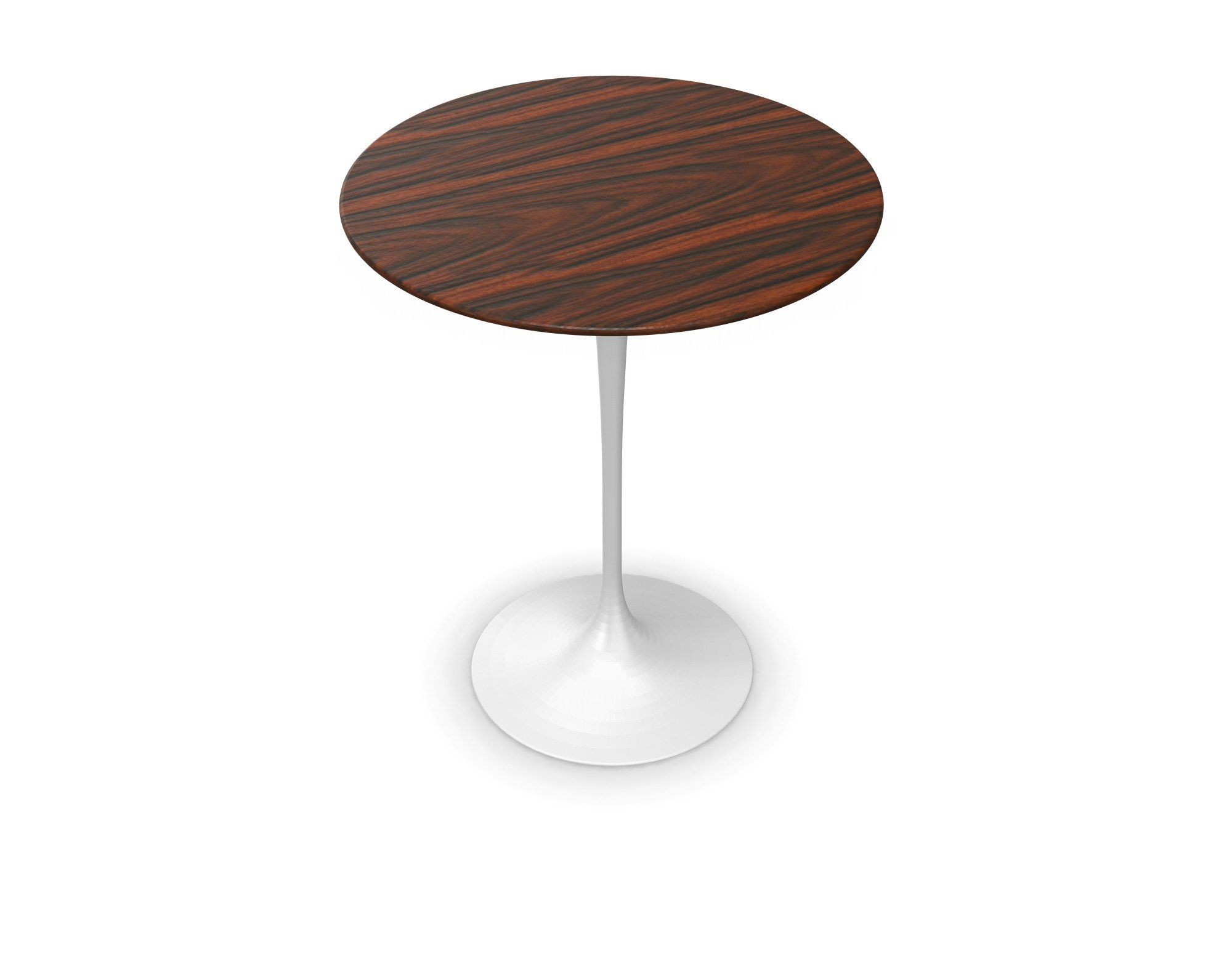Knoll International Saarinen Side Table, Ø 41 cm - Palisander--1