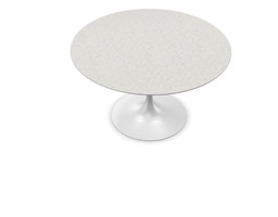 Knoll International Saarinen Dining Table, Ø 120 cm - Marmor Statuarietto - Weiss--20