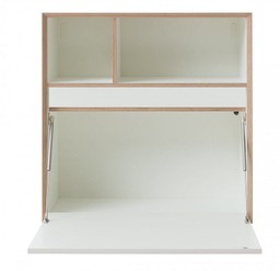 Müller Möbelwerkstätten Vertiko Ply Home-Office Weiss--0