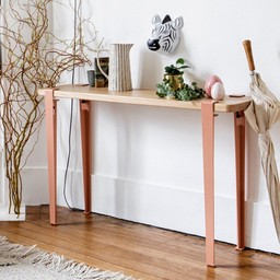 Tiptoe Lima Side Table - Solid Oak - Ash Pink--10