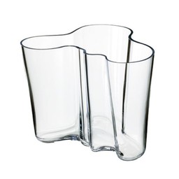 Iittala Aalto Vase 160 mm - Savoy, klar--2