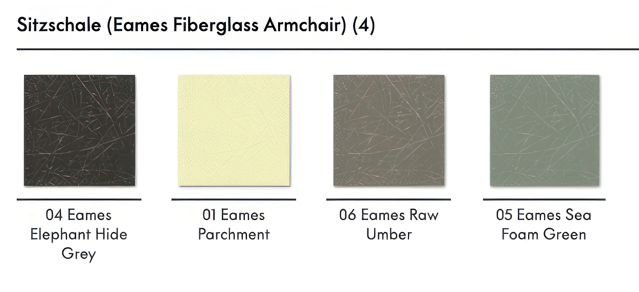 Vitra Eames Fiberglass Armchair DAR--14
