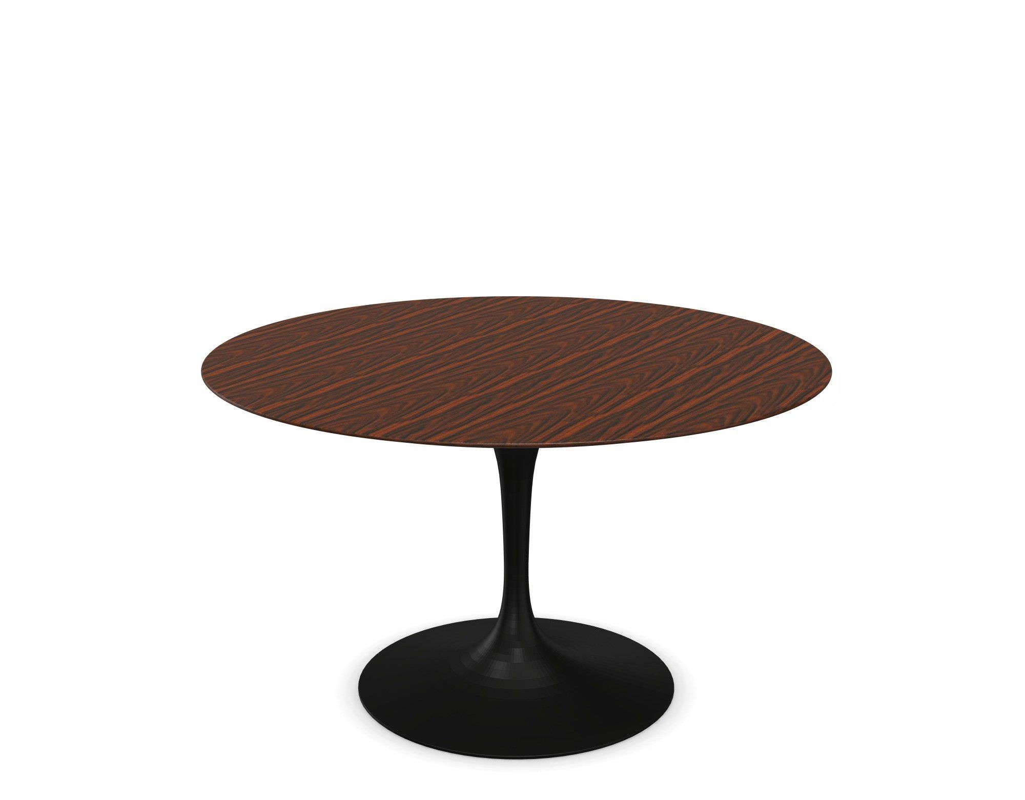 Knoll International Saarinen Dining Table, Ø 120 cm schwarz - Palisander--11
