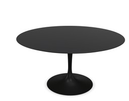 Knoll International Saarinen Esstisch, Ø 137 cm - Fenix Schwarz - Schwarz--22