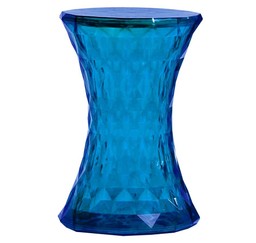 Kartell Stone Hocker-blau--3