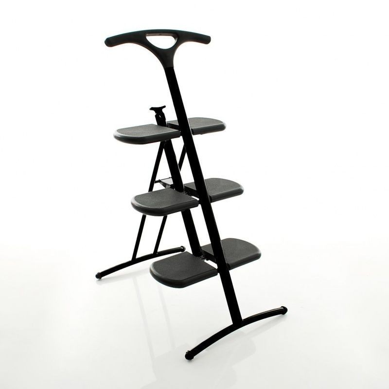 Kartell Tiramisu Klappleiter-schwarz--1