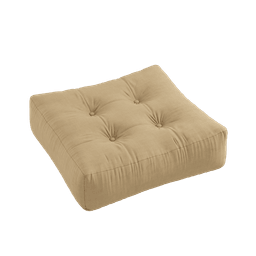 Karup Design More Pouf: 758 Wheat Beige--2