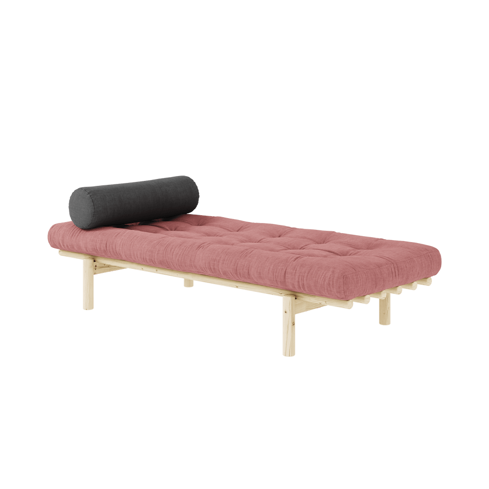 KARUP NEXT DAYBED - 101 Clear lacquered - 516 Sorbet Pink--19