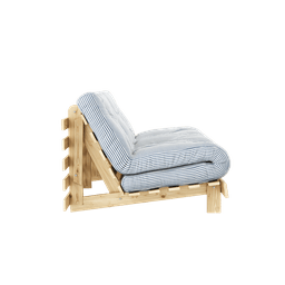 Karup Design Roots 160 Sofa Bed - 100 Raw - 611 Beach Blue--85