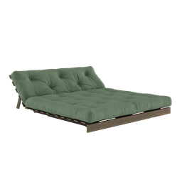 KARUP DESIGN ROOTS 160 Sofa Bed - Carob Brown - Olive Green--60