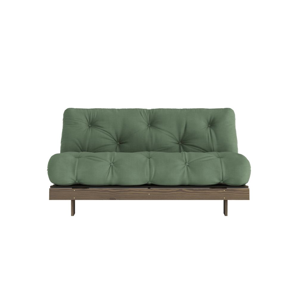 KARUP DESIGN ROOTS 160 Sofa Bed - Carob Brown - Olive Green--58