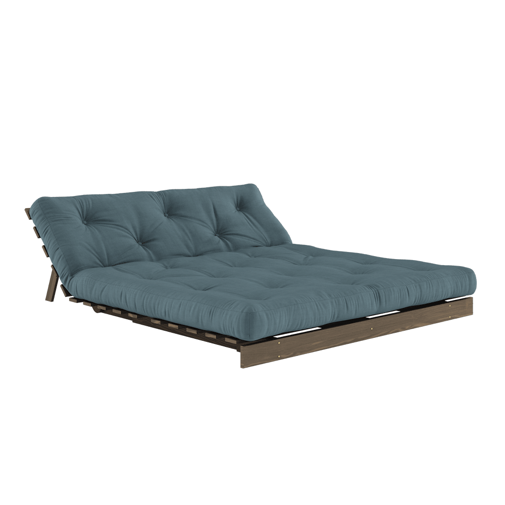 KARUP DESIGN ROOTS 160 Sofa Bed - Carob Brown - Petrol Blue--65