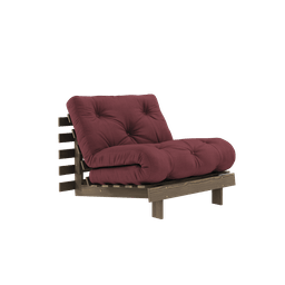 Karup Design Roots - Einsitzer Schlafsofa - Carob Brown - Bordeaux--25