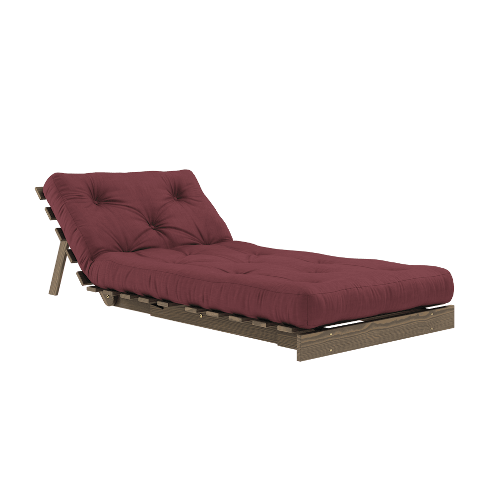 Karup Design Roots - Einsitzer Schlafsofa - Carob Brown - Bordeaux--27