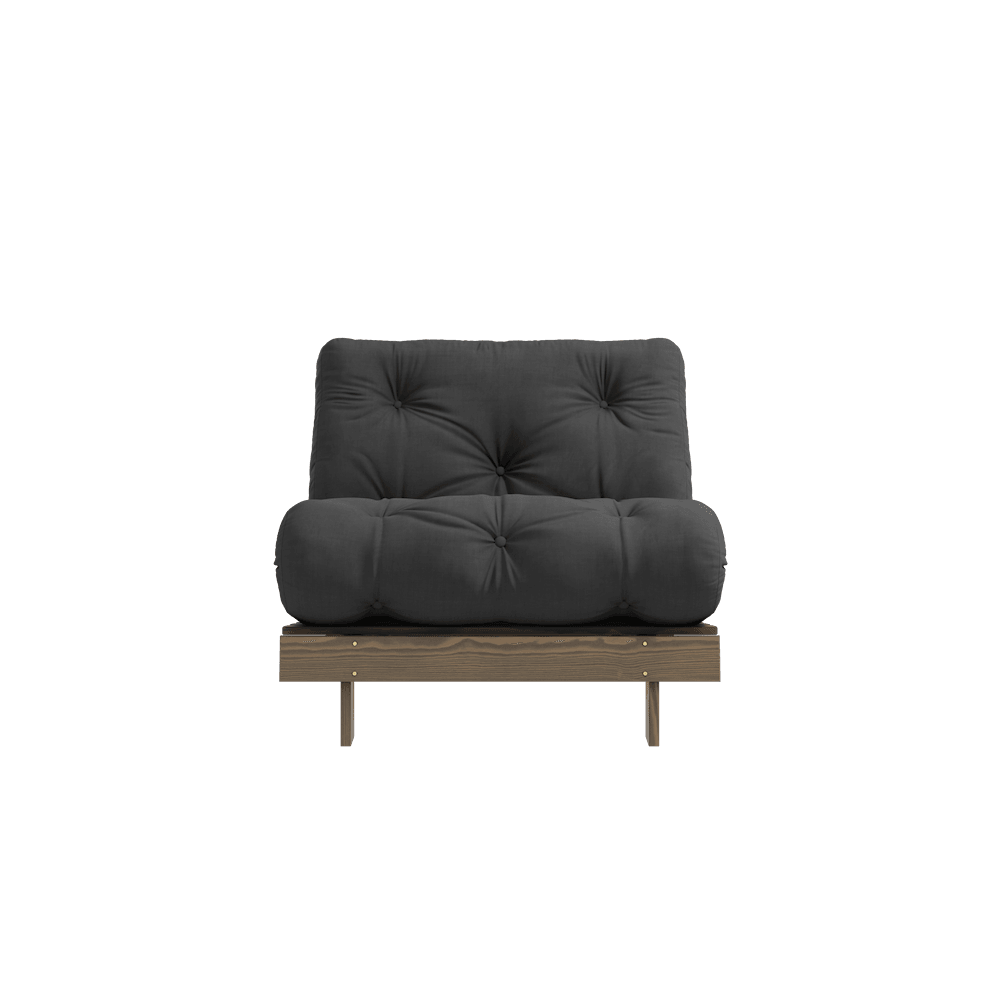 Karup Design Roots - Einsitzer Schlafsofa - Carob Brown - Dark Grey--35