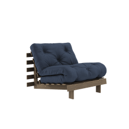 Karup Design Roots - Einsitzer Schlafsofa - Carob Brown - Navy--39