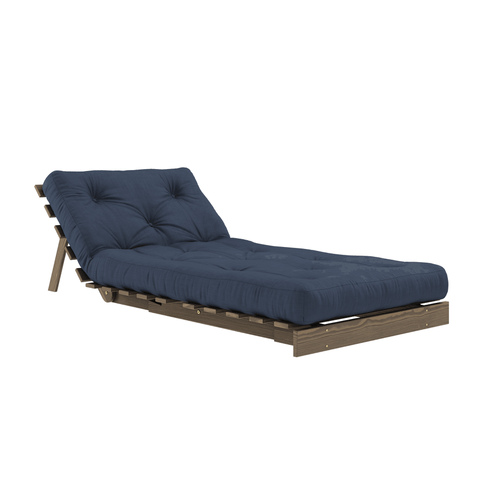 Karup Design Roots - Einsitzer Schlafsofa - Carob Brown - Navy--42