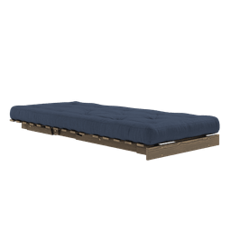 Karup Design Roots - Einsitzer Schlafsofa - Carob Brown - Navy--43