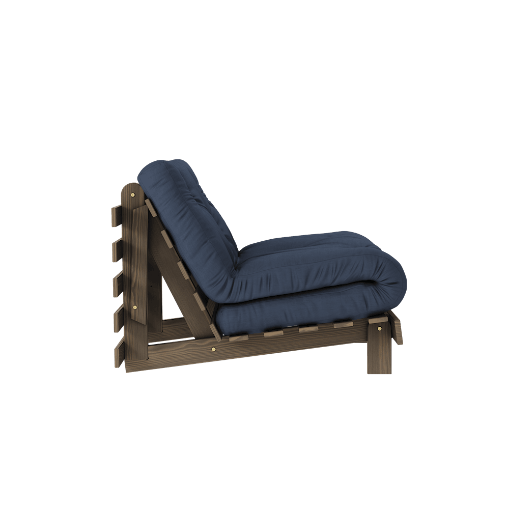 Karup Design Roots - Einsitzer Schlafsofa - Carob Brown - Navy--41