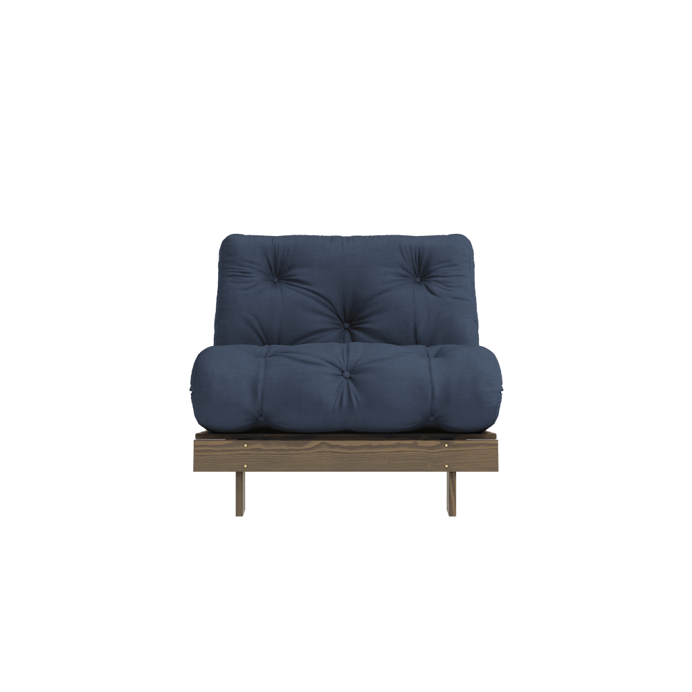 Karup Design Roots - Einsitzer Schlafsofa - Carob Brown - Navy--40