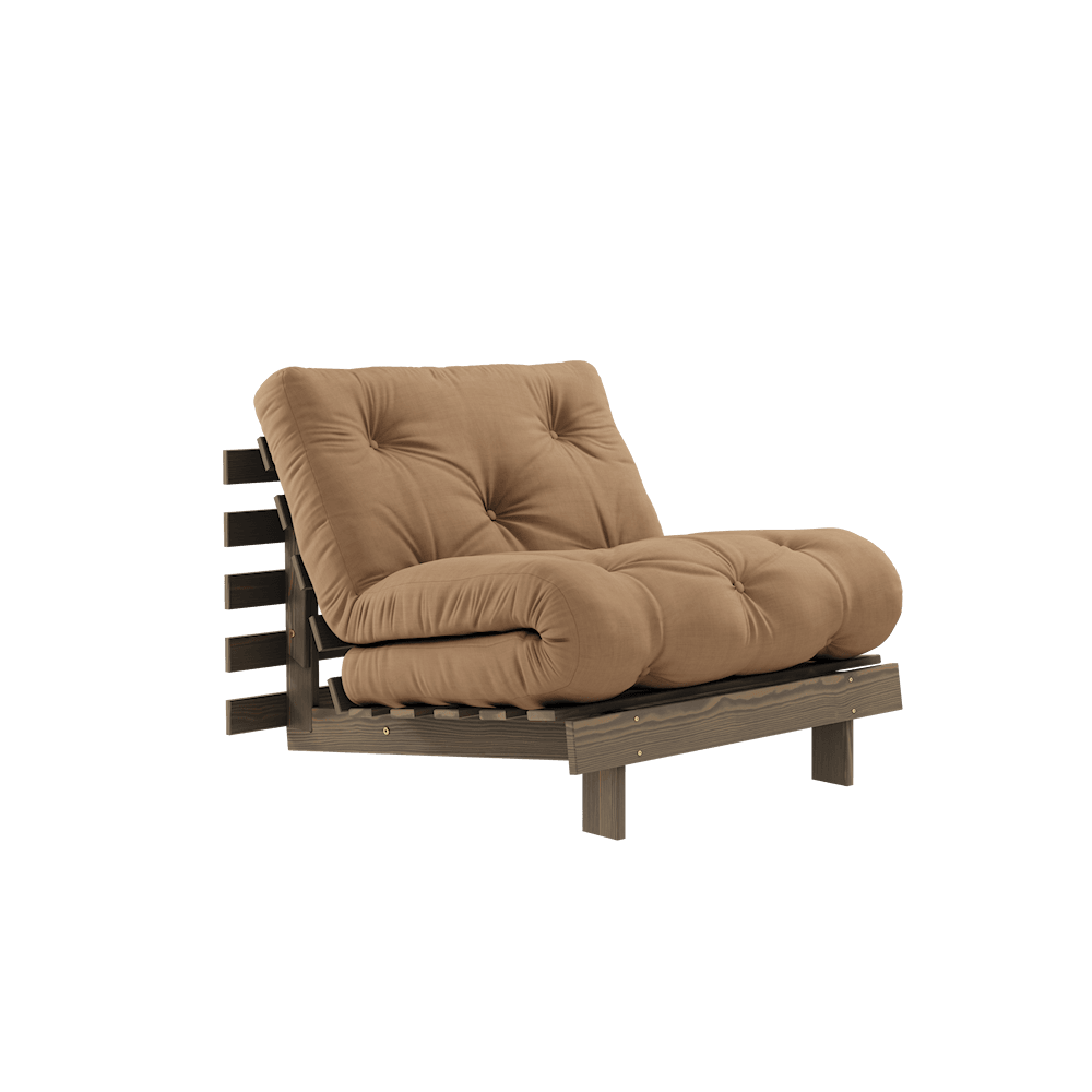 Karup Design Roots - Einsitzer Schlafsofa - Carob Brown - Mocca--54