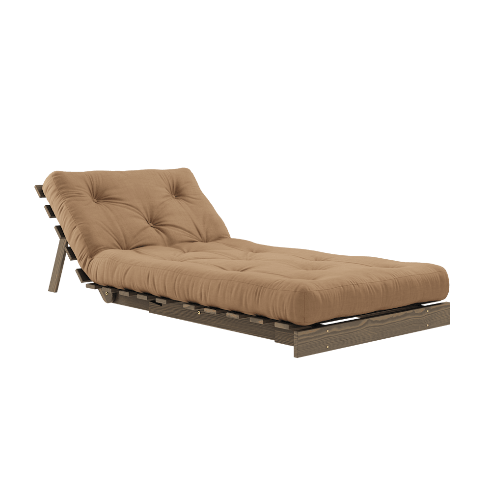 Karup Design Roots - Einsitzer Schlafsofa - Carob Brown - Mocca--57