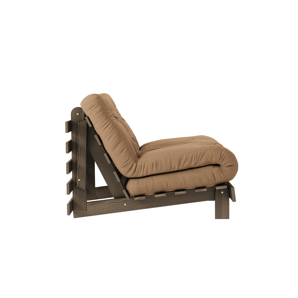 Karup Design Roots - Einsitzer Schlafsofa - Carob Brown - Mocca--56