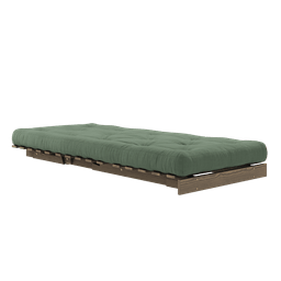 Karup Design Roots - Einsitzer Schlafsofa - Carob Brown - Olive Green--63