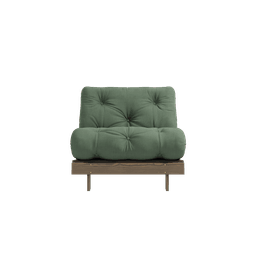 Karup Design Roots - Einsitzer Schlafsofa - Carob Brown - Olive Green--60