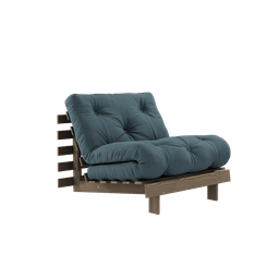 Carob Brown - Petrol Karup Design Roots - Einsitzer Schlafsofa - Blue--64