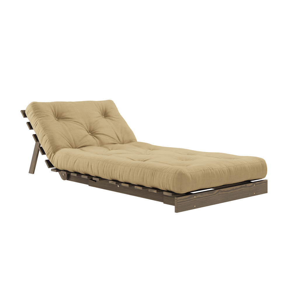 Karup Design Roots - Einsitzer Schlafsofa - Carob Brown - Wheat Beige--72