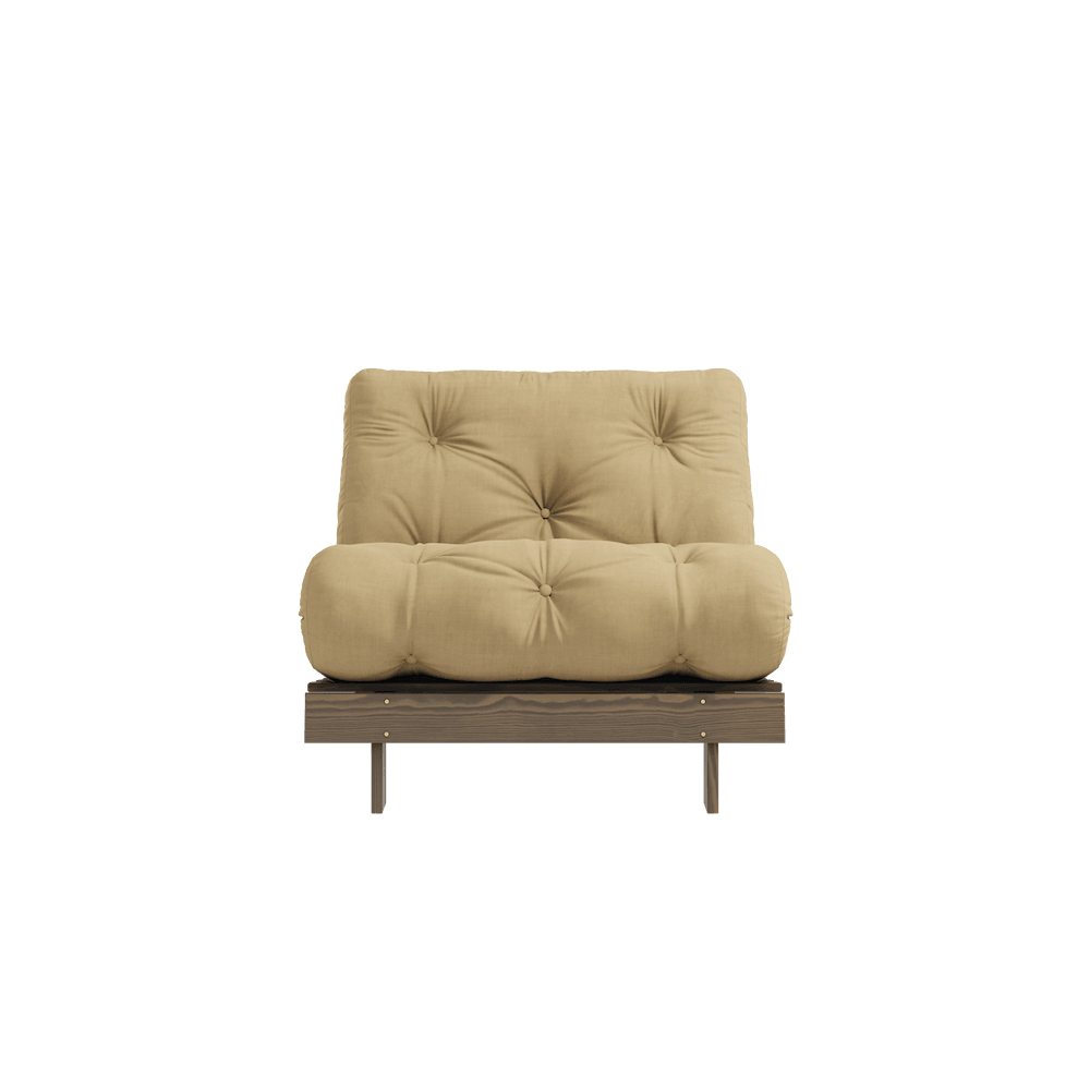 Karup Design Roots - Einsitzer Schlafsofa - Carob Brown - Wheat Beige--70