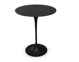 Knoll International Saarinen Side Table, Ø 41 cm - Fenix Schwarz  - Schwarz--13