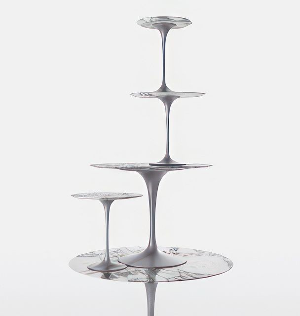 Knoll International Saarinen Side Table, Ø 51 cm--28