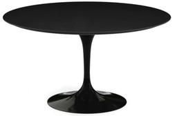 Knoll International Saarinen Esstisch, Ø 137 cm - Fenix Schwarz - Schwarz--21