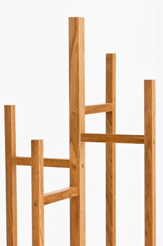 Morana Eigen Coat Stand - Oak--2