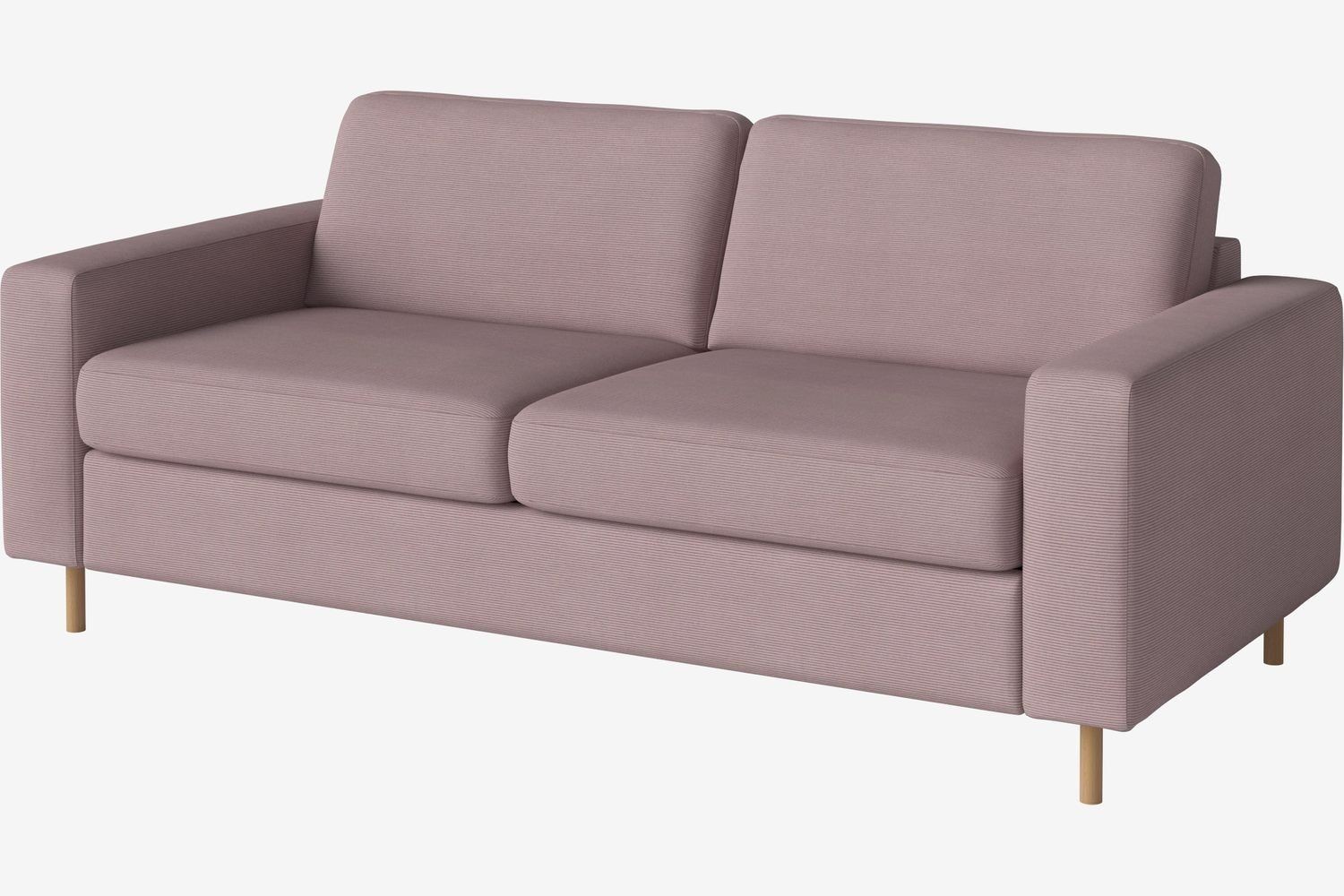 Bolia Scandinavia 2½ Sitzer Schlafcouch - Bolia Scandinavia 2½ Sitzer Schlafcouch - Linea Velvet Rosa--5