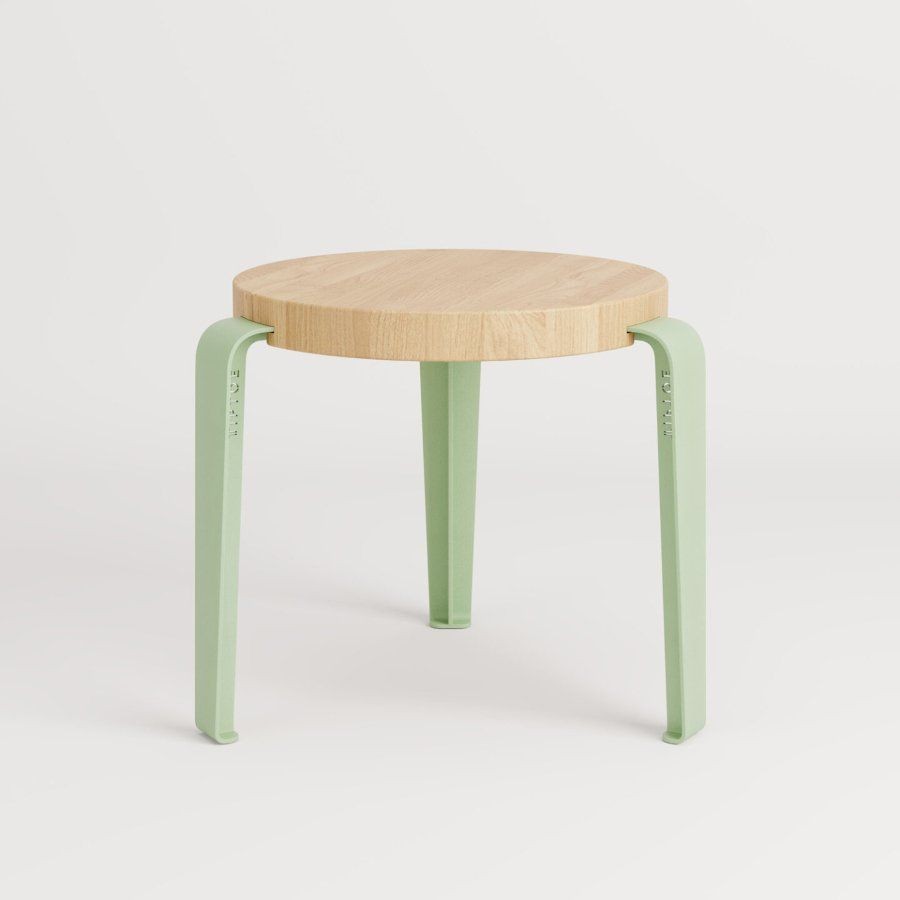 Tiptoe MINI LOU kids stool – eco–certified wood - Dino Green--4