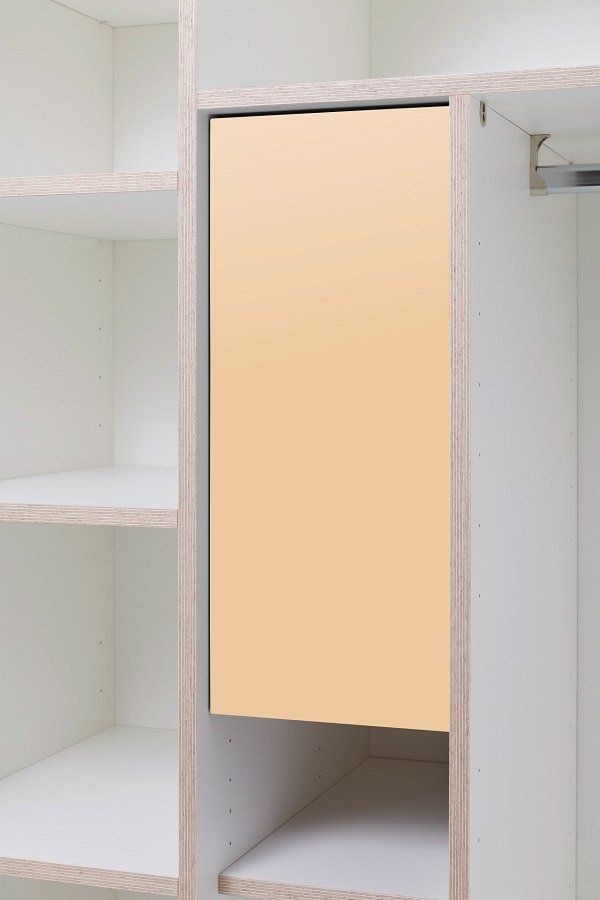 Müller Möbelwerkstätten Plane Kleiderschrank - Mildorange (RAL 0608030)--32