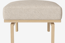 Bolia Elton Fußhocker - Monza Boucle-Beige weiß Pigment--7