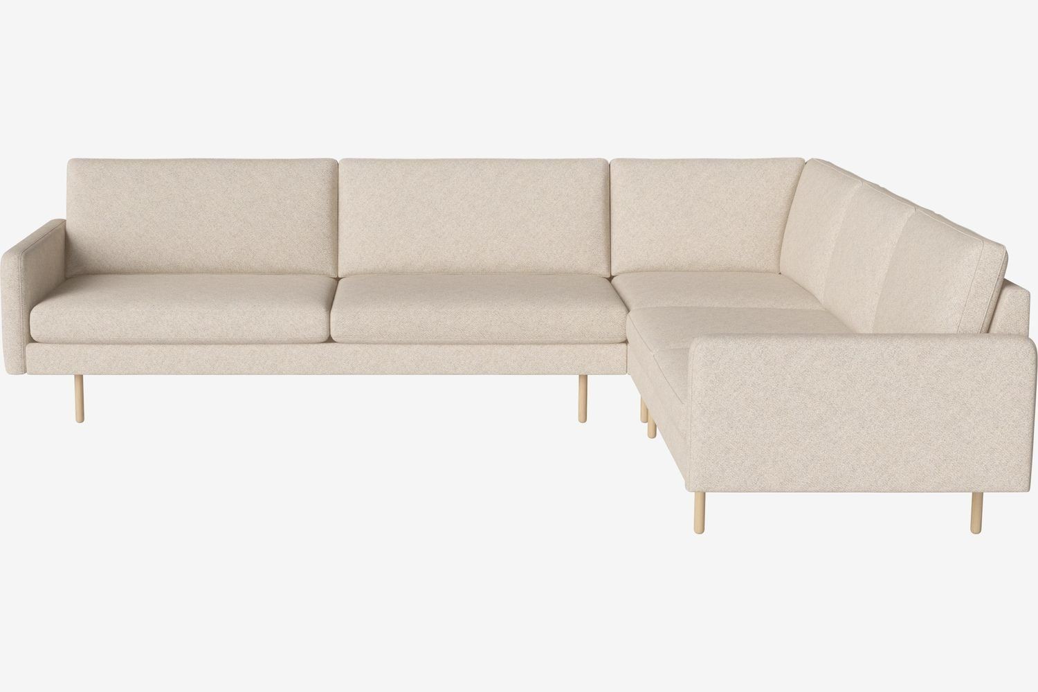 Bolia Scandinavia Remix 6 Sitzer Ecksofa 3 Ecke 2 - Monza-Boucle-Beige--6