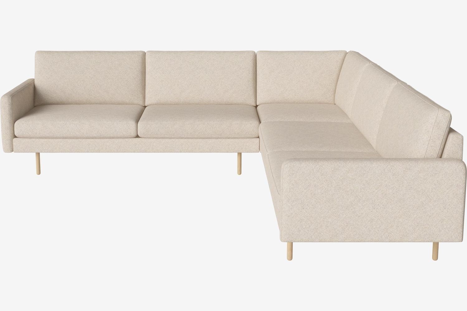 Bolia Scandinavia Remix 6 Sitzer Ecksofa 2½ Ecke 2½ - Monza-Boucle-Beige--7