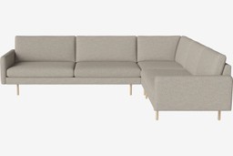 Bolia Scandinavia Remix 6 Sitzer Ecksofa 3 Ecke 2 - Monza-Boucle-Sand--7