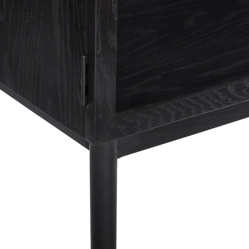 Huebsch Museum Console Table Black--6